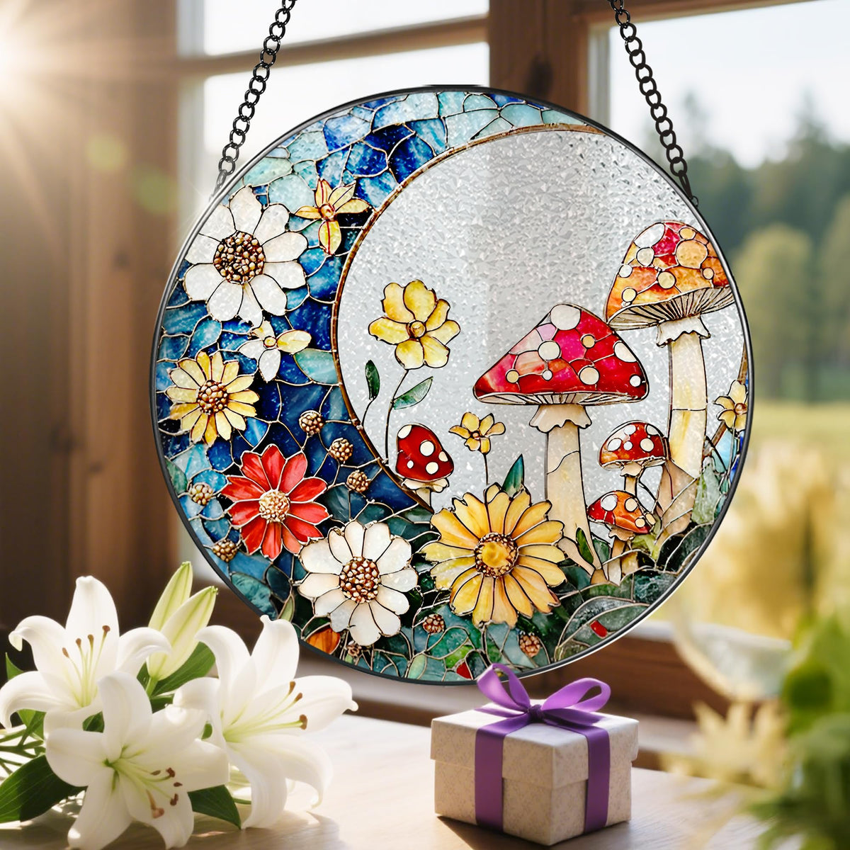 LAOWEIKI suncatcher gift idea for women and mom on special occasions.