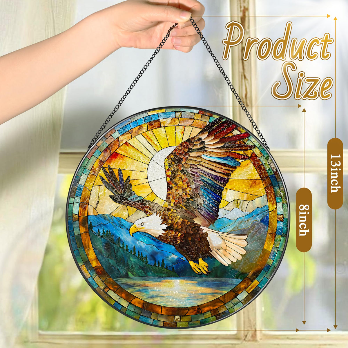 Laoweiki UV-printed stained glass preserves vibrant hues in direct sun.