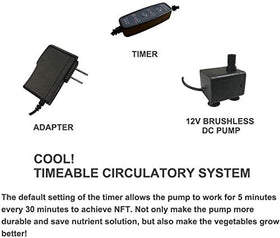 LAPOND timer controller enables unattended, periodic watering