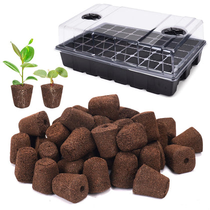 LAPOND seed starter plug in tray enables quick germination.