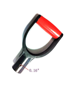 PVC D grip material close-up shows durable, grip-friendly construction for outdoor work.