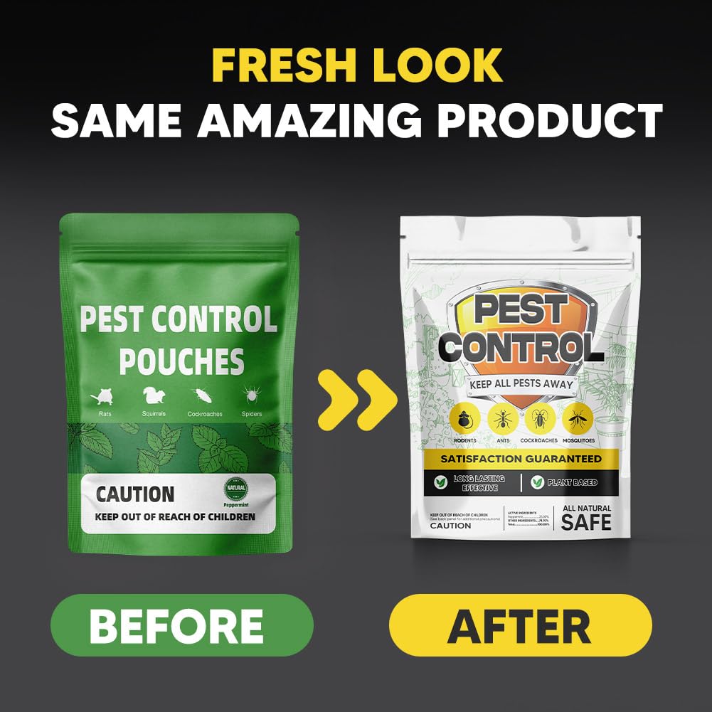 LAQDECDV natural plant-powered ingredients visible in the pouch for safe indoor use