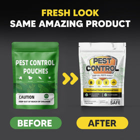 LAQDECDV natural plant-powered ingredients visible in the pouch for safe indoor use
