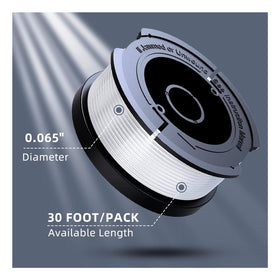 Laranvi AF100 auto-feed function ensures smooth line advancement.