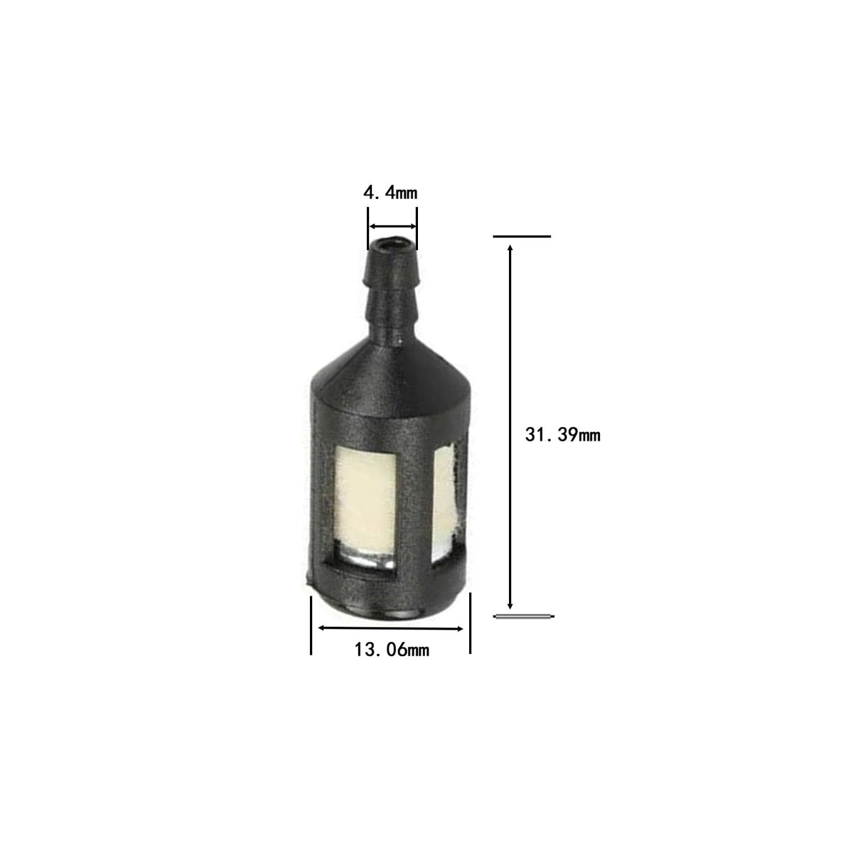 Laranvi white fuel filter 530010897 ensures clean fuel.