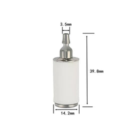Laranvi white fuel filter 530095646 for durable filtration.