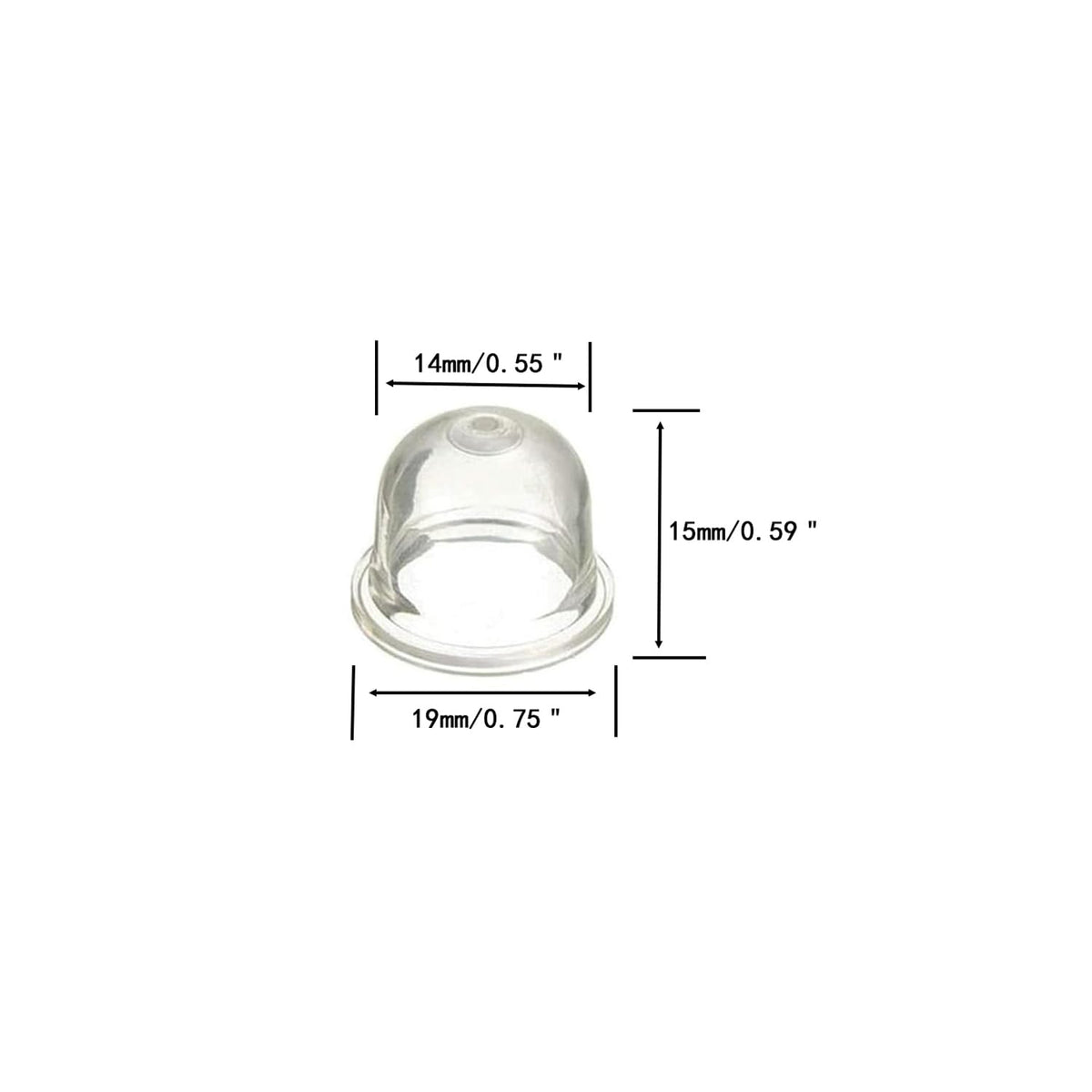 Laranvi fuel line hose 4ft size III for smooth fuel flow.
