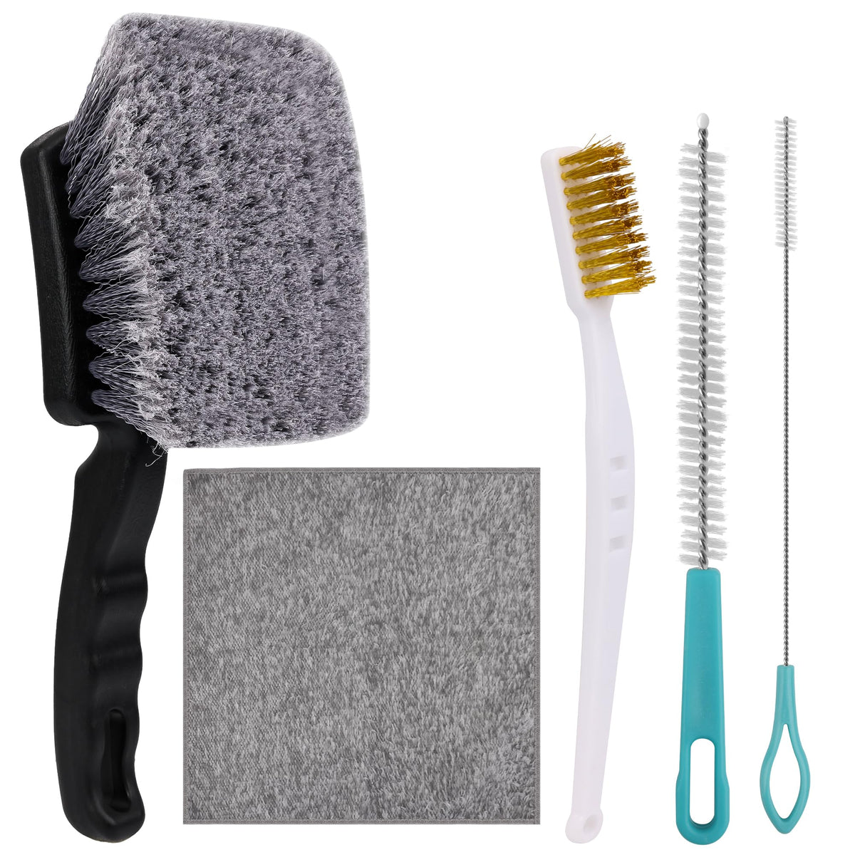 Larbeti bird bath brush with hard bristles for tough stains