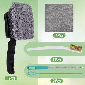Larbeti brush with ergonomic handle for comfortable cleaning