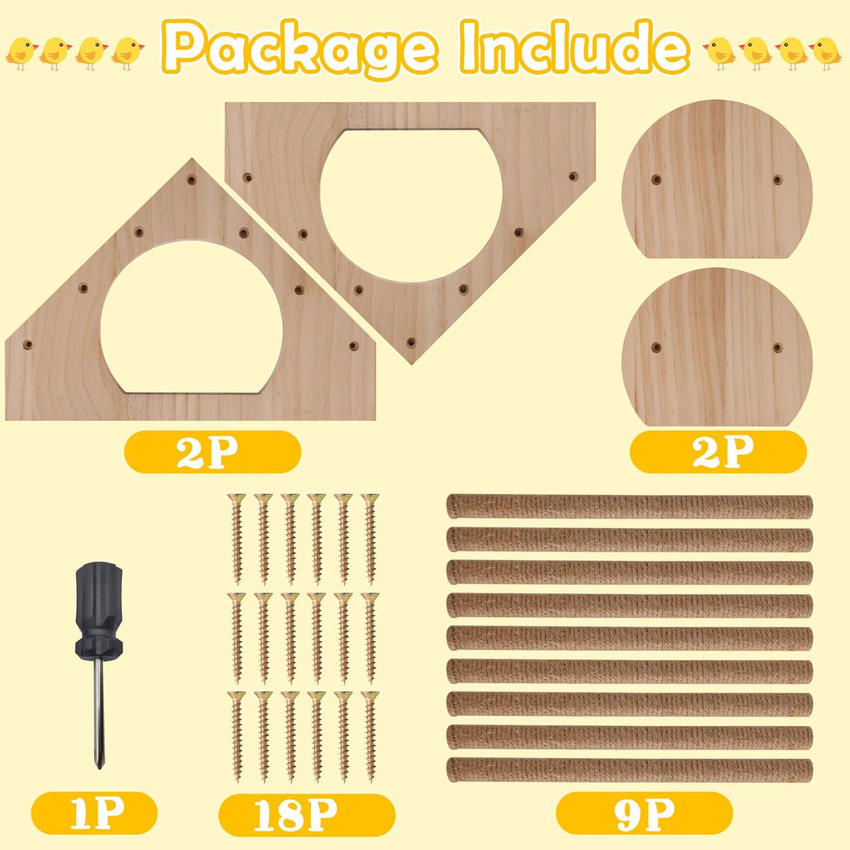 Larbeti natural pine finish is durable and gentle on feet.