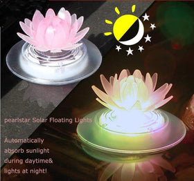 Larekook color-changing lotus lights cycle seven colors for ambient evenings.