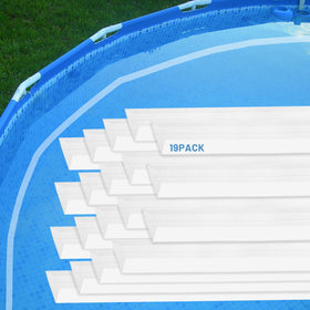 Largpets pool cove strip shows core protection that stabilizes pool liner edges.
