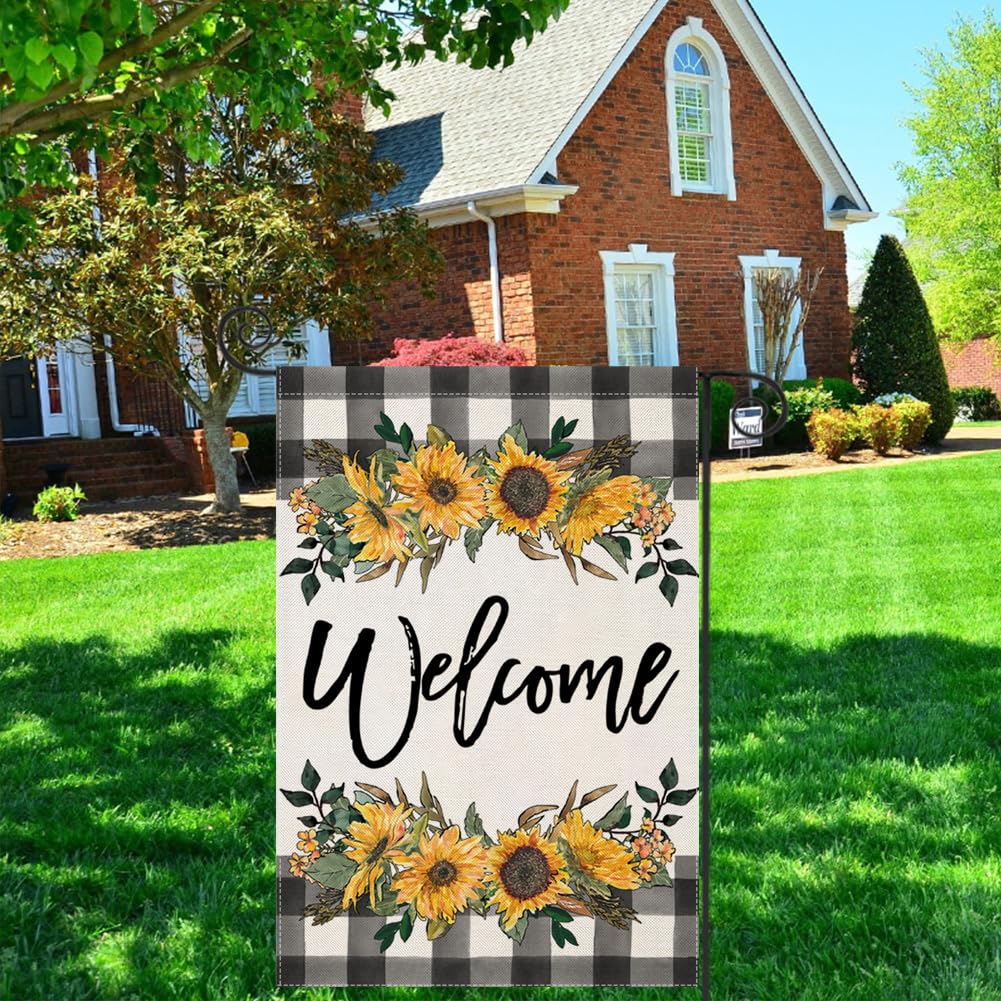 LARMOY flag features two-sided print with clear message from any angle.