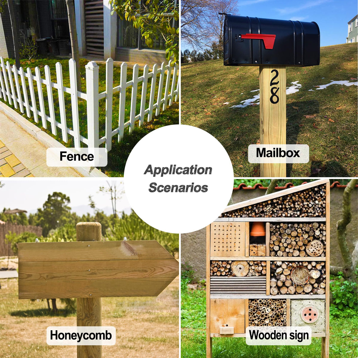LARNORJE multi-purpose anchor supports fences, sheds, signs, and more
