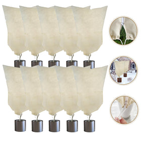 LARNORJE plant covers in 35x50 protect shrubs from frost while staying breathable.