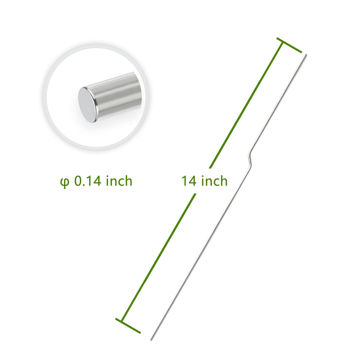 LARREEDE sturdy yard sign stake designed for corrugated plastic signs.