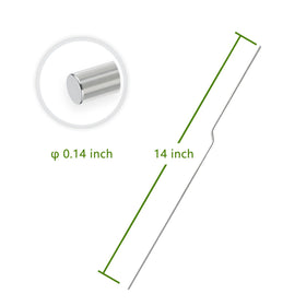 LARREEDE sturdy yard sign stake designed for corrugated plastic signs.