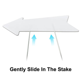LARREEDE wedding directional arrow sign for smooth guest flow.