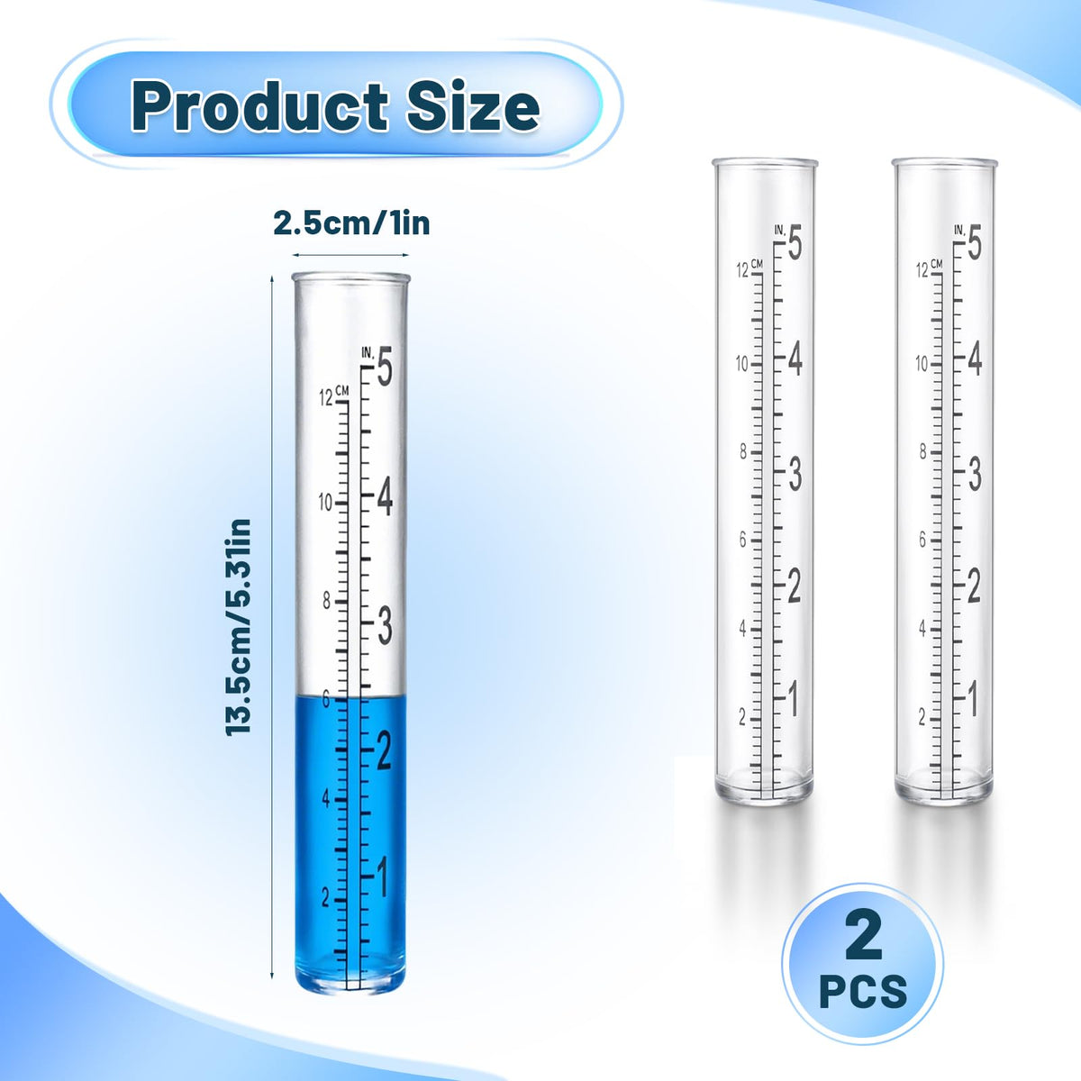 Larrel replacement tubes designed for outdoor use in gardens and yards.