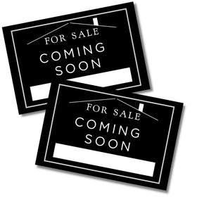 Lashicorn coming soon sign 12x18 back view, doubles as eye-catching teaser.