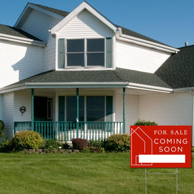 Lashicorn FSBO sign with writable contact space included