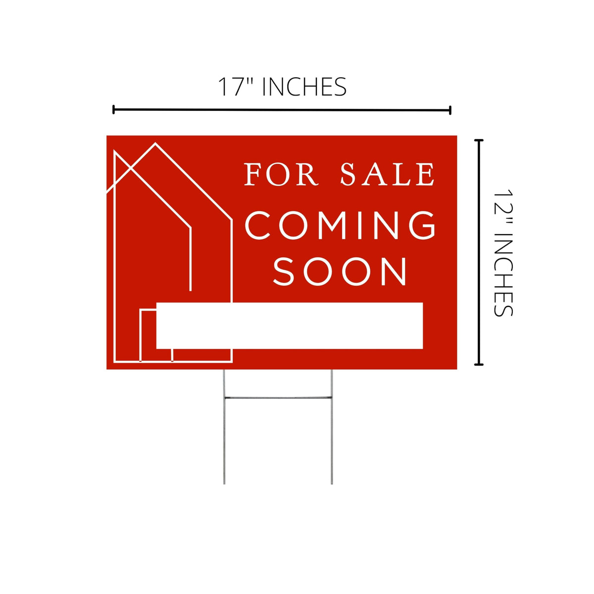 Lashicorn outdoor sign crafted from weatherproof corrugated plastic