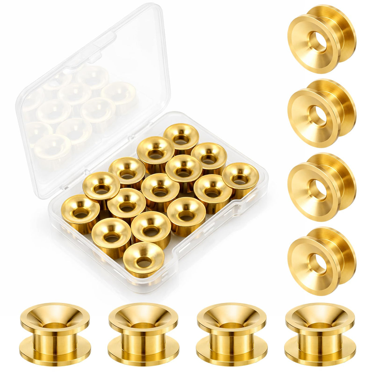 Lasnten brass eyelets for trimmer head offering durability and precise fit.