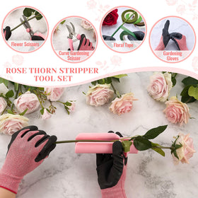 Lasnten floral tape stretches for secure bouquet wrapping and self-adhesion