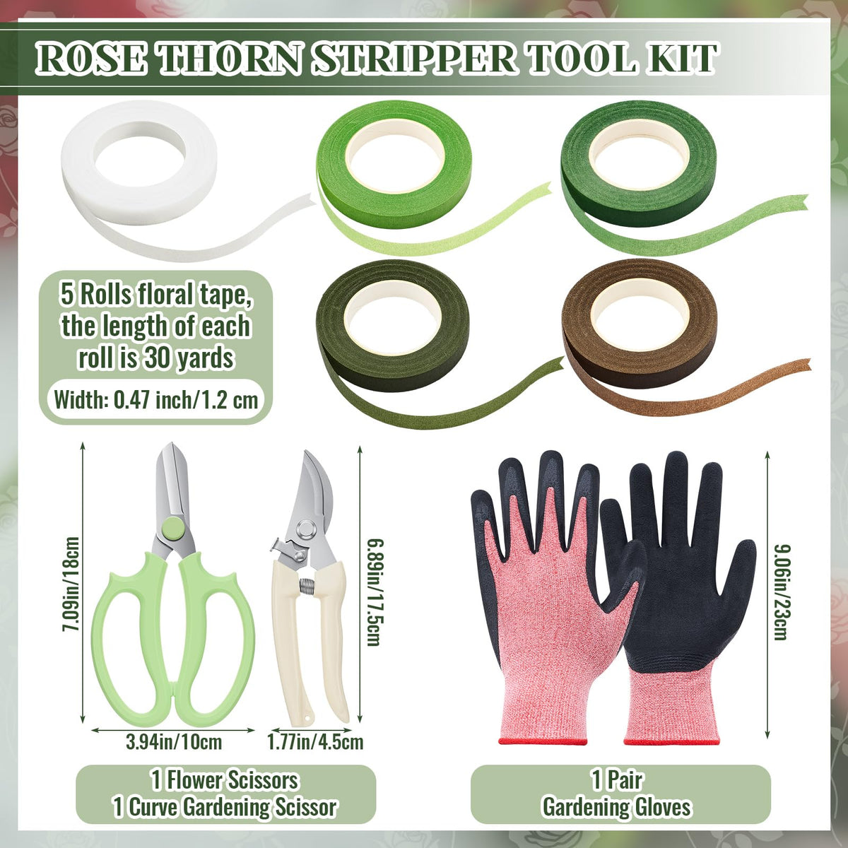 Lasnten flower scissors ideal for precise stem cuts.