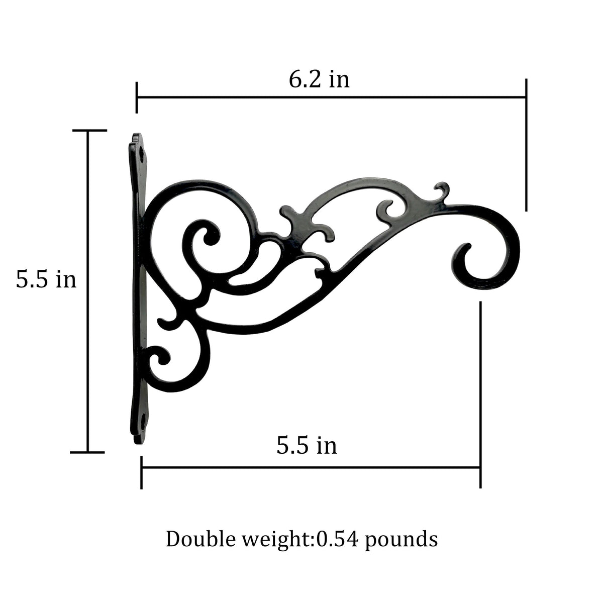 N+A Sunshine heavy-duty steel bracket suitable for outdoor use