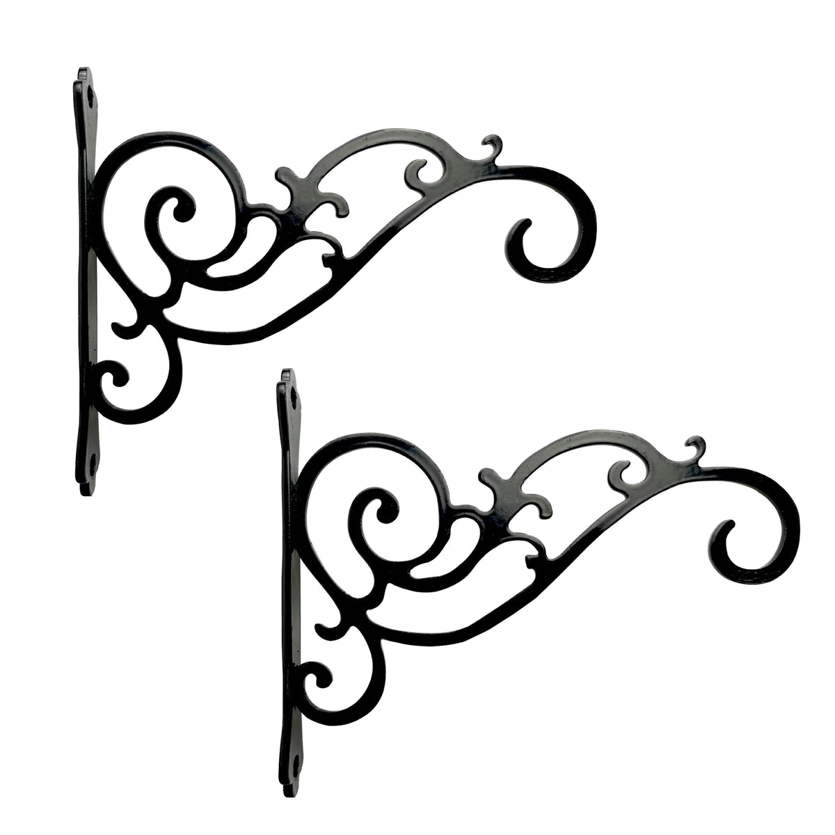 Lassos Boutique N+A Sunshine bracket with scroll-work for plants and lanterns