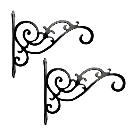 Lassos Boutique N+A Sunshine bracket with scroll-work for plants and lanterns
