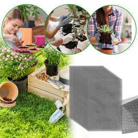 Lasuroa easy-install bonsai mesh enhances soil and moisture balance