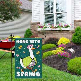 Lasuroa seasonal garden flag for outdoor decor on deck or lawn