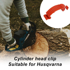 Lasuroa top cylinder cover snap clip compatible with Husqvarna 576 for stable cutting sessions
