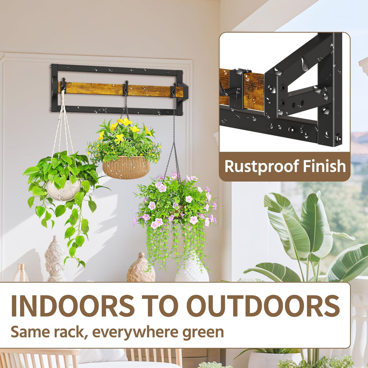 LASZOLA industrial-style design elevates decor with a sleek, contemporary vibe.