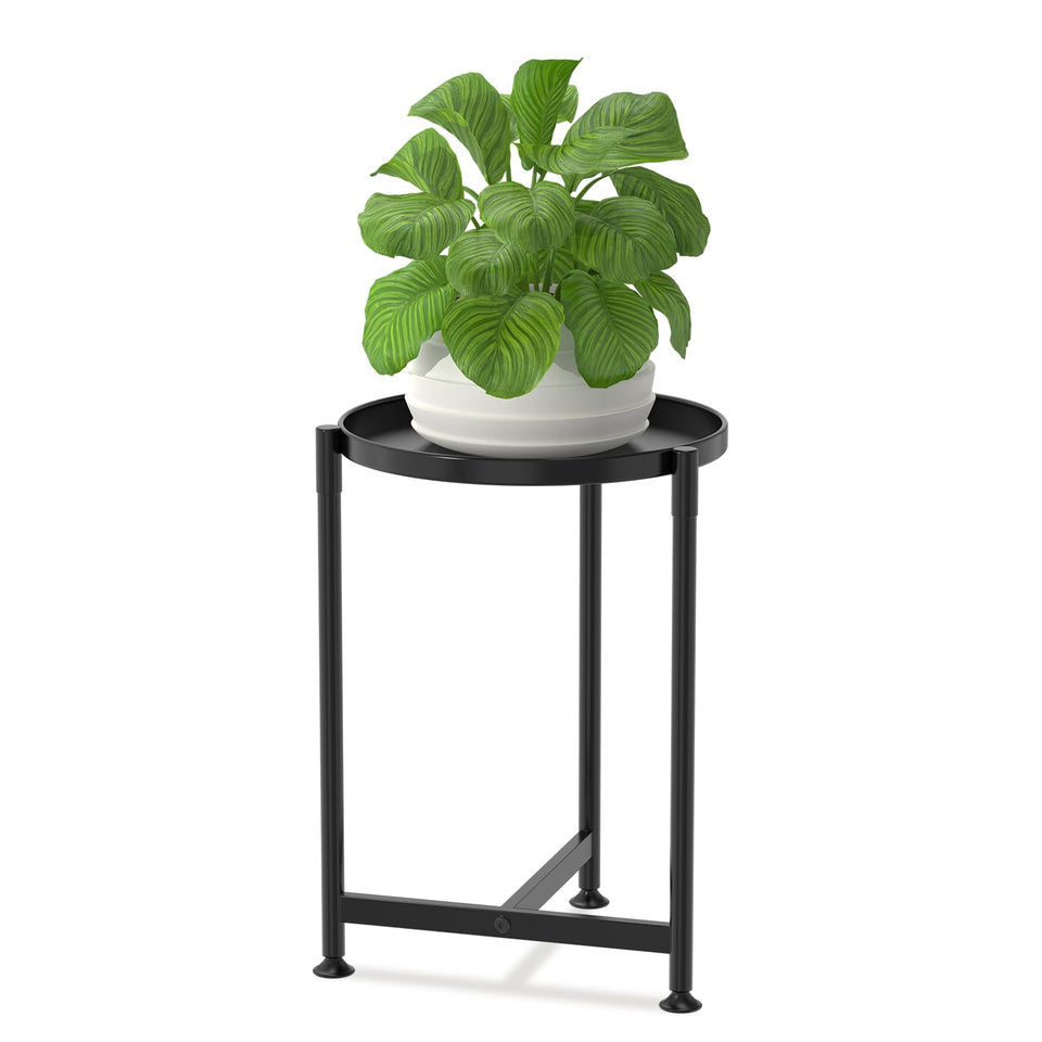 LASZOLA metal large plant stand indoors, stable display for tall plants