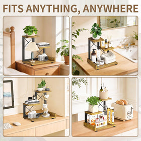 LASZOLA multi-use display stand suitable for plants and small items.