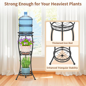 LASZOLA rust-resistant coating protects the stand from moisture.