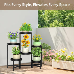 LASZOLA waterproof plastic trays keep pots clean indoors or outdoors.