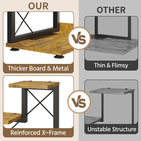 LASZOLA wood-metal close-up reveals durable materials and finish.