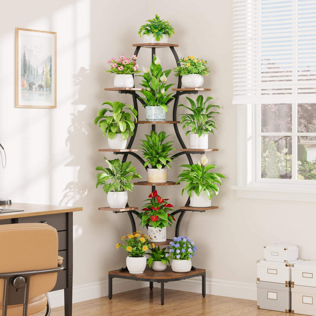 LATIBELL elegant display rack enhances home decor