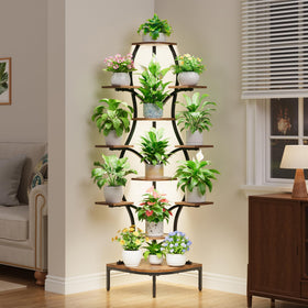 LATIBELL full spectrum grow light with timer offers flexible plant care