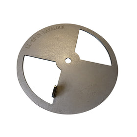LavaLock Smoker Pinwheel Damper 12in supports large smokers with reliable venting