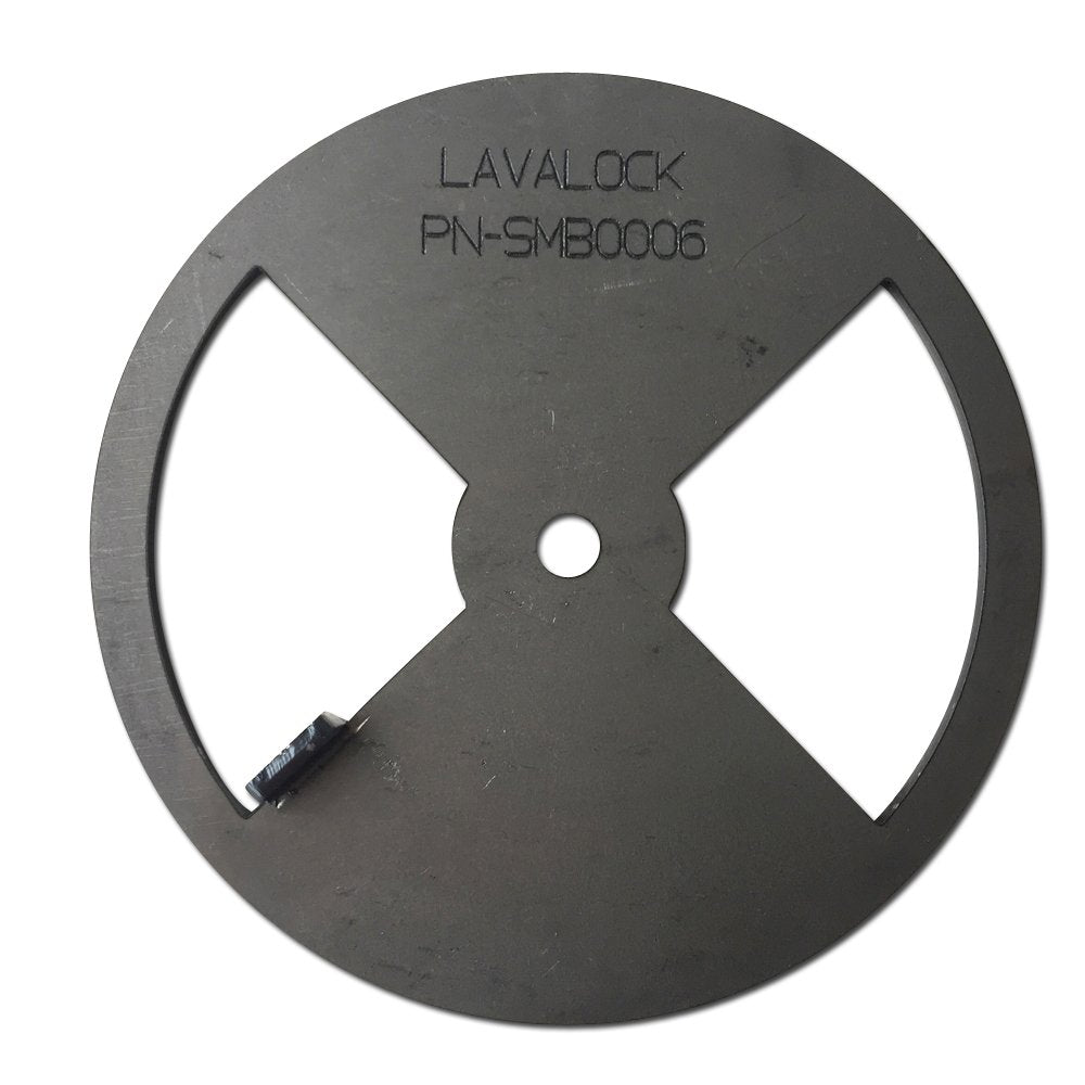LavaLock Smoker Pinwheel Damper 6in helps steady temps and consistent smoke