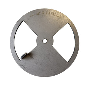 LavaLock pinwheel damper paintable finish blends with grills for a seamless look.