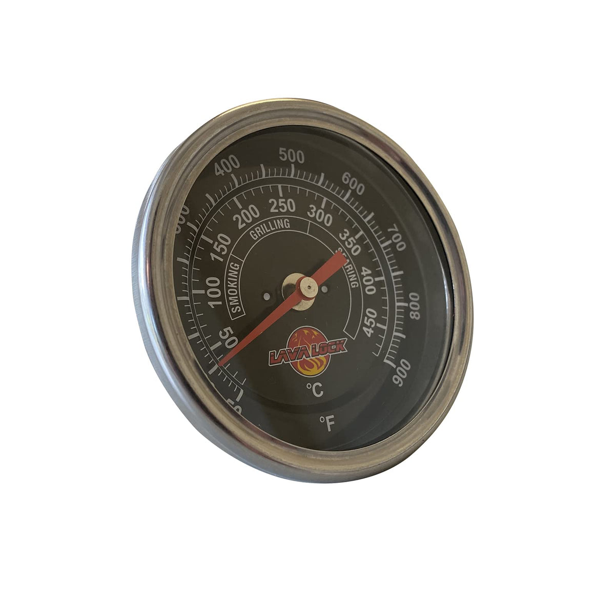 LavaLock thermometer with USA support for reliable grilling assistance