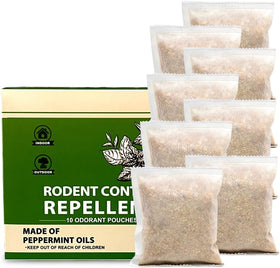 LAVANOVA Mouse Repellent Pouches pack front deters mice indoors