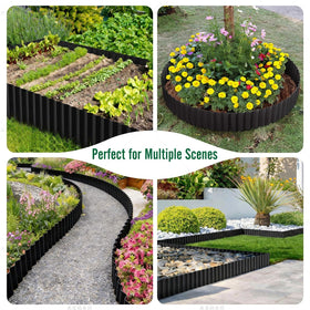 LAVEVE outdoor edging withstands weather while maintaining form