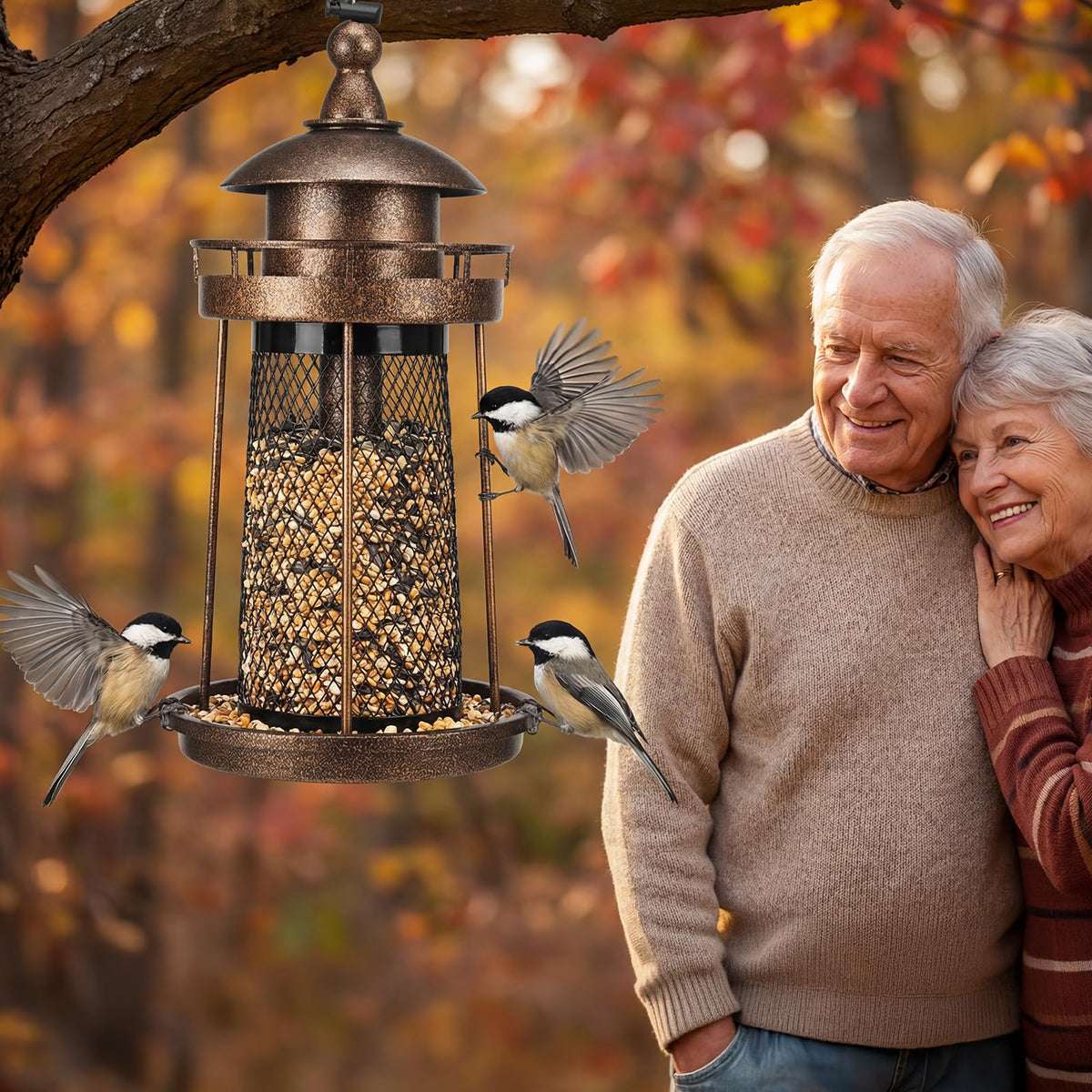 Lavezee Bird Feeder gift-worthy for bird lovers and nature enthusiasts.